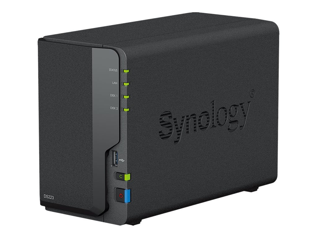 Synology Disk Station DS223 - NAS-Server - 2 Schächte Synology Disk Station DS223 - NAS-Server - 2 Schächte